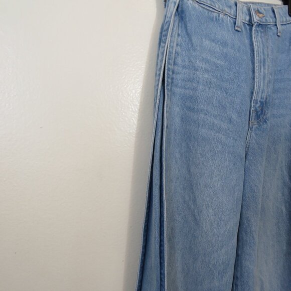 Mother Snacks Size 24 The Piece of Cake Heel Jeans Baggy Wide Leg Relaxed NEW - Picture 7 of 9